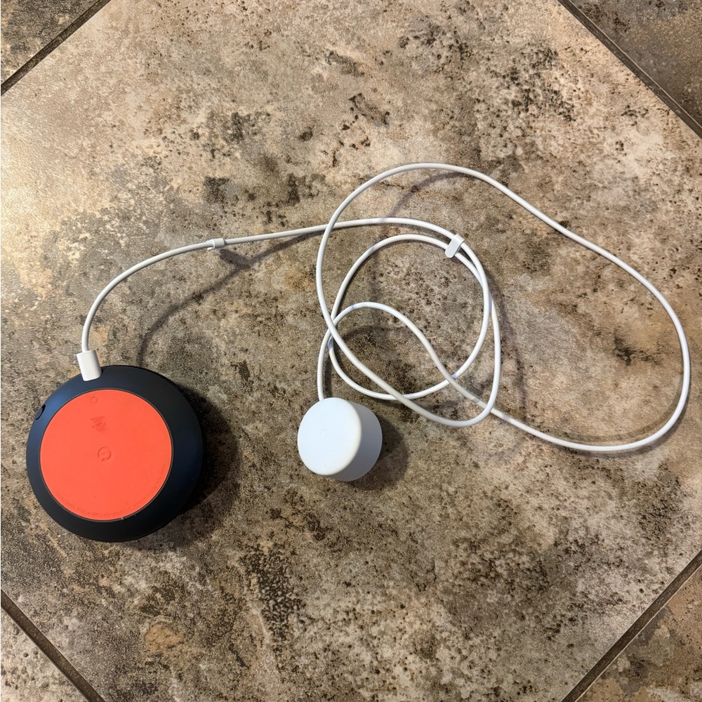 Google Home Model HOA Mini Smart Assistant Bluetooth Speaker - Dark Gray